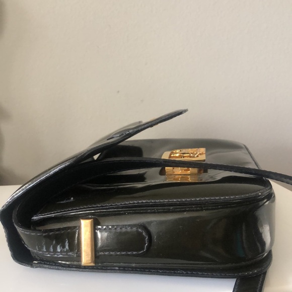 CELINE Authentic Vintage 1970s Horse Carriage Box Bag - Picture 13 of 14